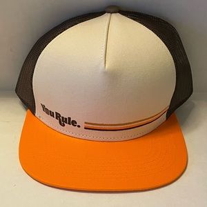 NWOT “You Rule” Burger King Trucker Hat - Adjustible